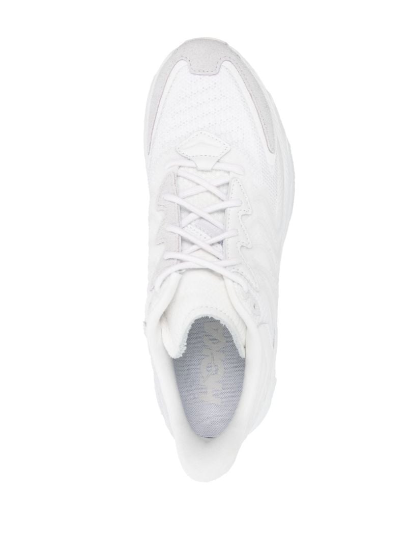 White Clifton Leather Sneakers