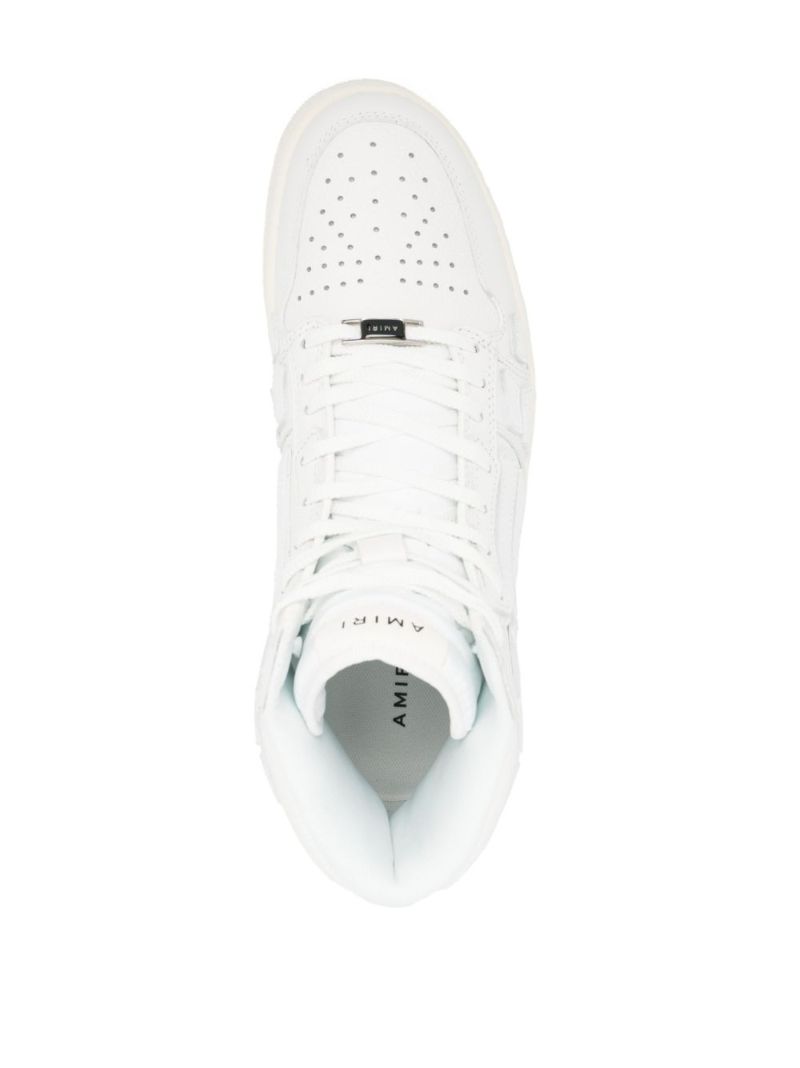White Skel High-top Sneakers