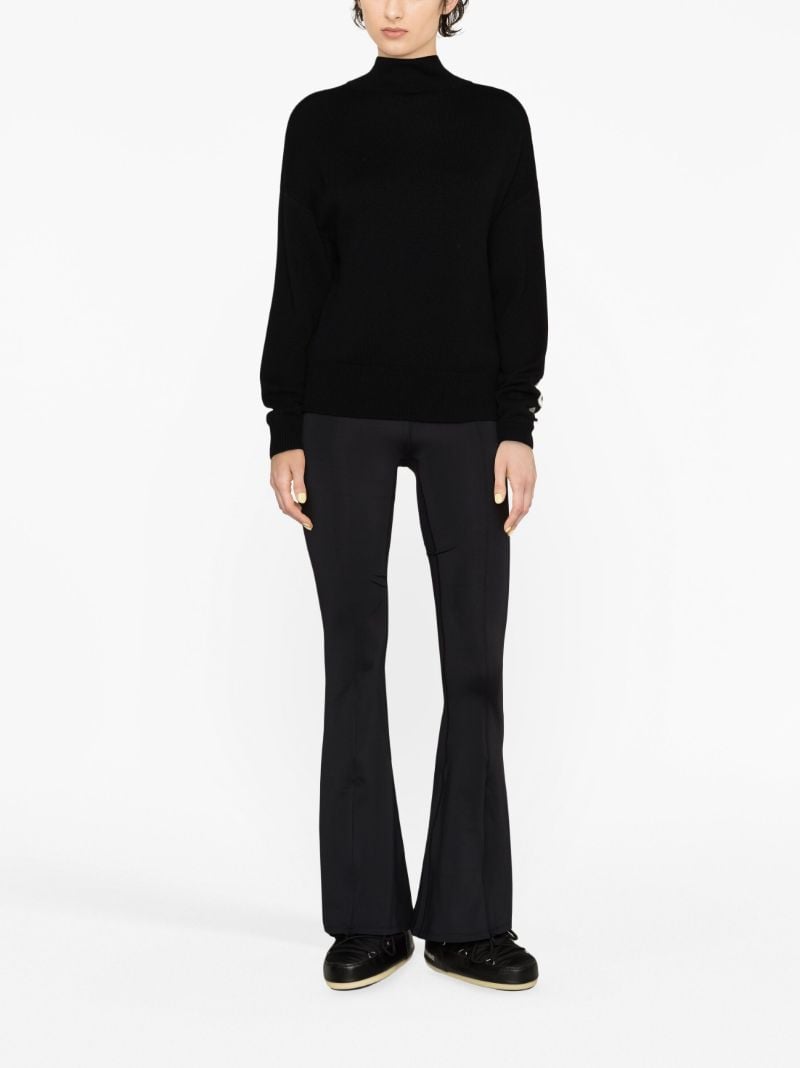Black Ancelle Wool-blend Sweater