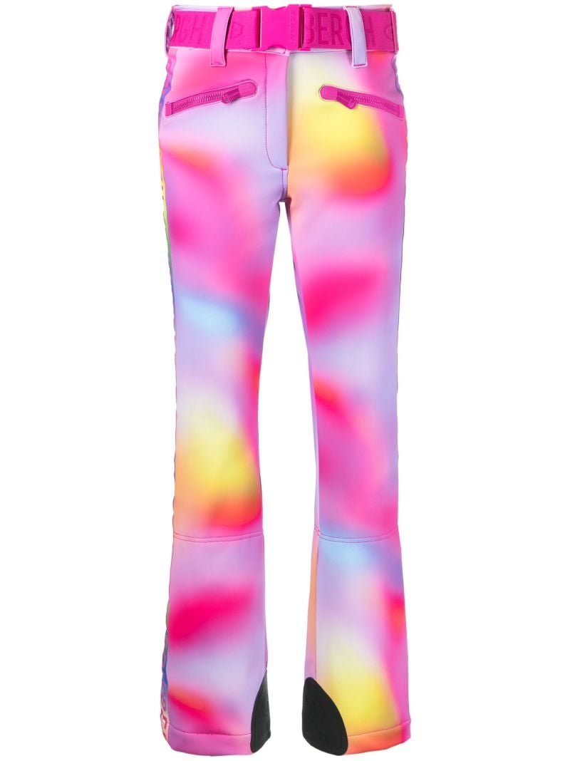 Pink Supernova Tie-dye Ski Trousers