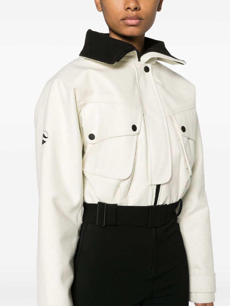 Neutral Telluride Belted Ski Suit
