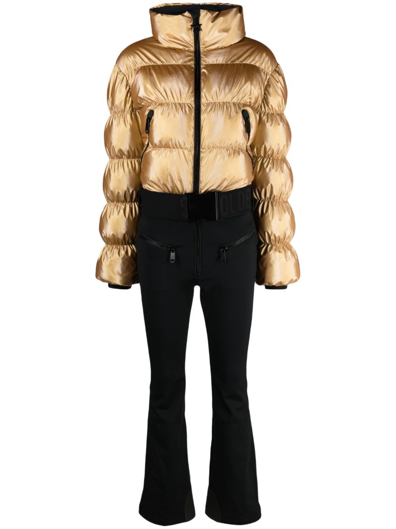 Gold-tone Snowball Padded Ski Suit