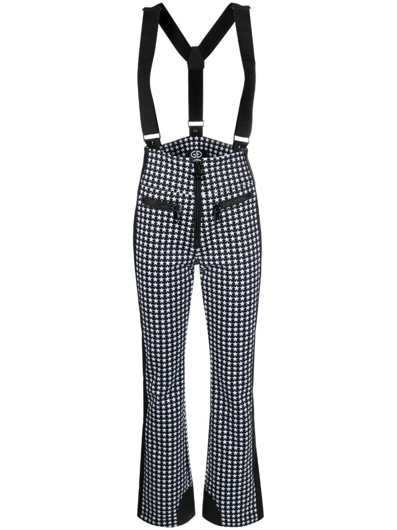 Black Starski Straight-leg Ski Salopettes