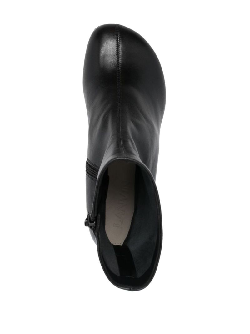 Black Sequence 75 Ankle Boots