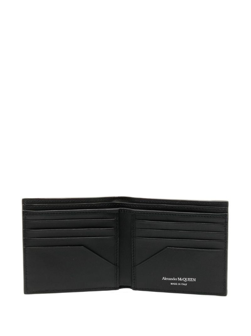 Green the Harness Leather Bi-fold Wallet