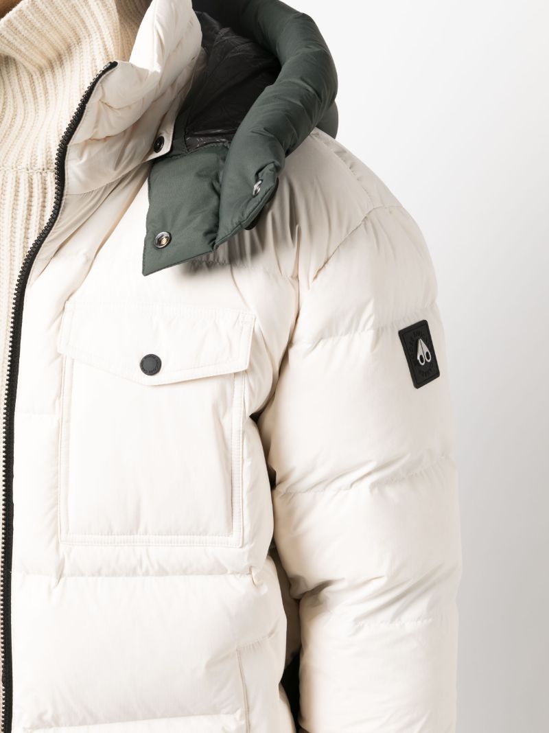 White Bedstuy Padded Jacket