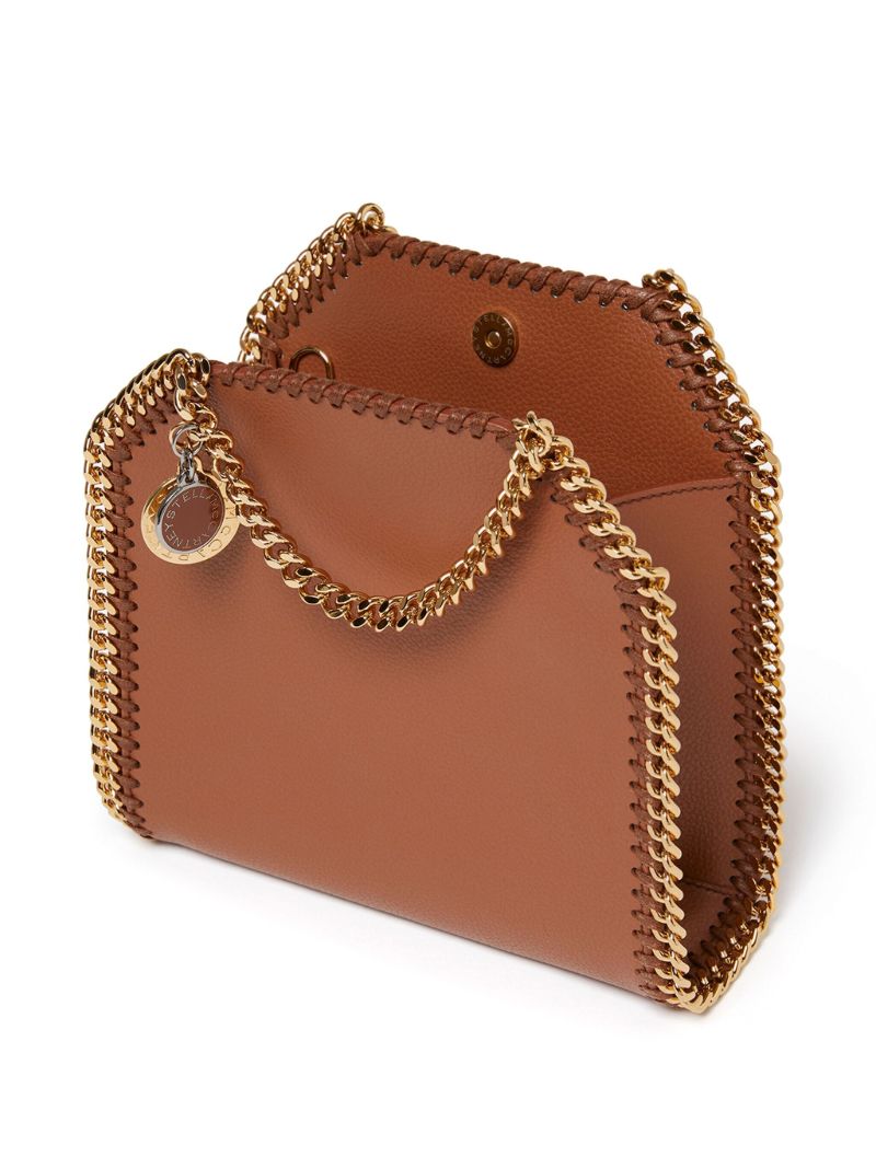 Brown Mini Falabella Tote Bag