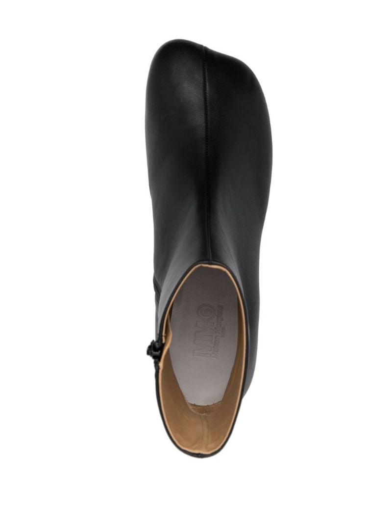 Black 30 Leather Ankle Boots