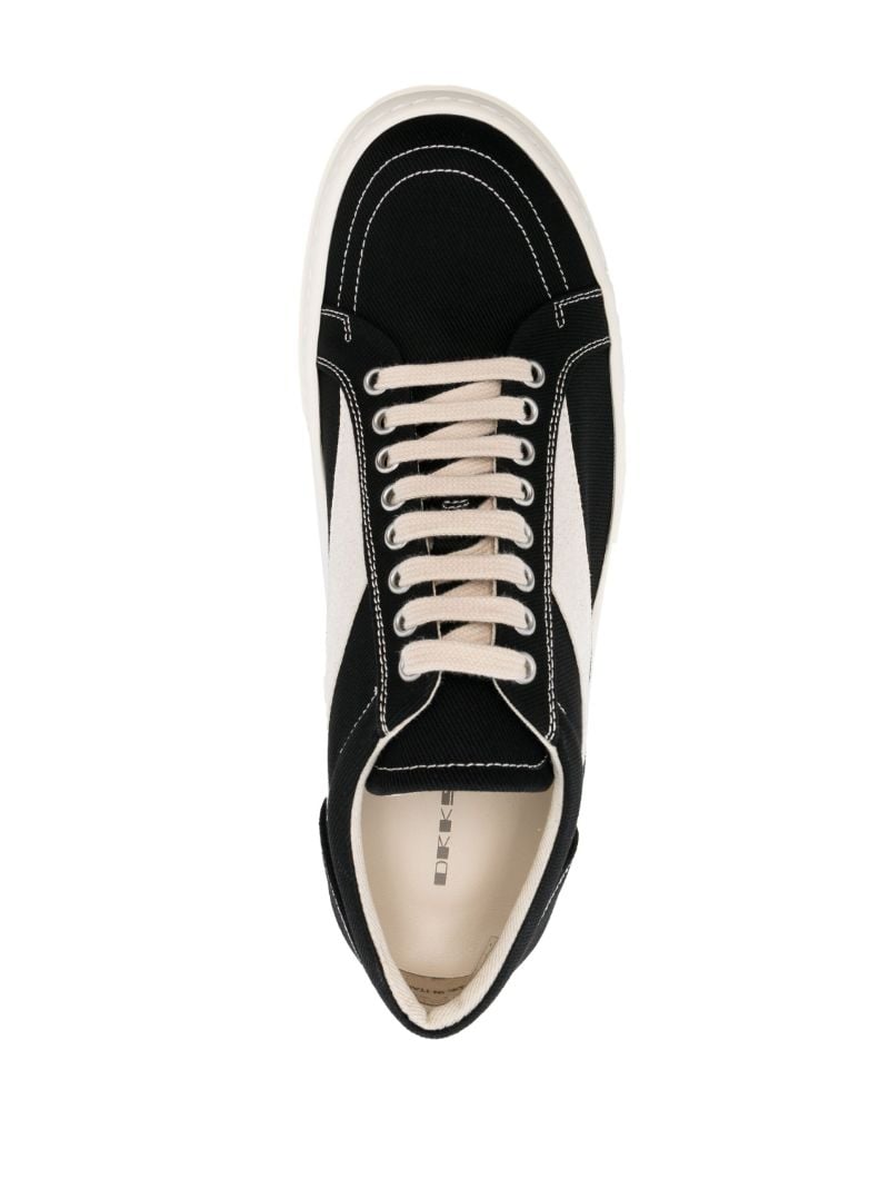 Black Vintage Denim Sneakers