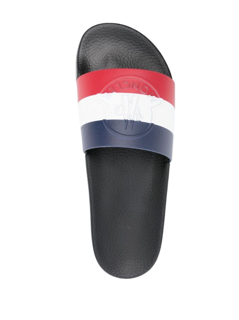 Black Basile Rubber Slides