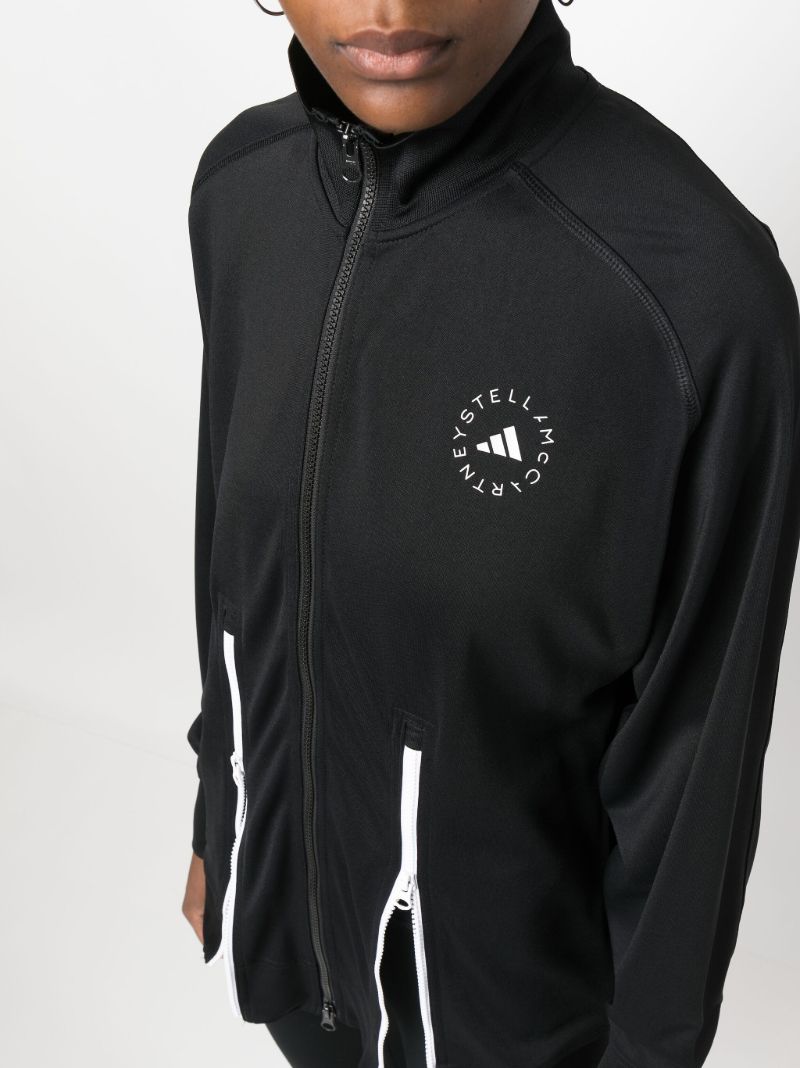 Black Truecasuals Track Jacket