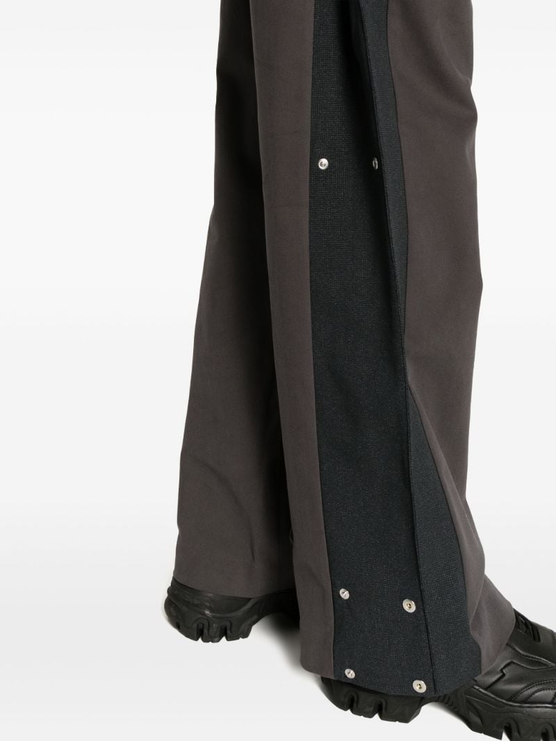 Grey Dewal Straight-leg Trousers
