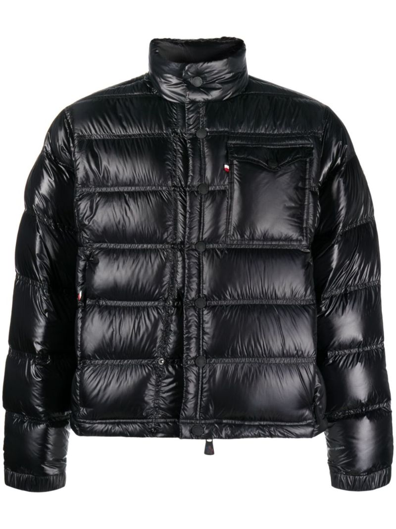 Black Raffort Padded Down Jacket