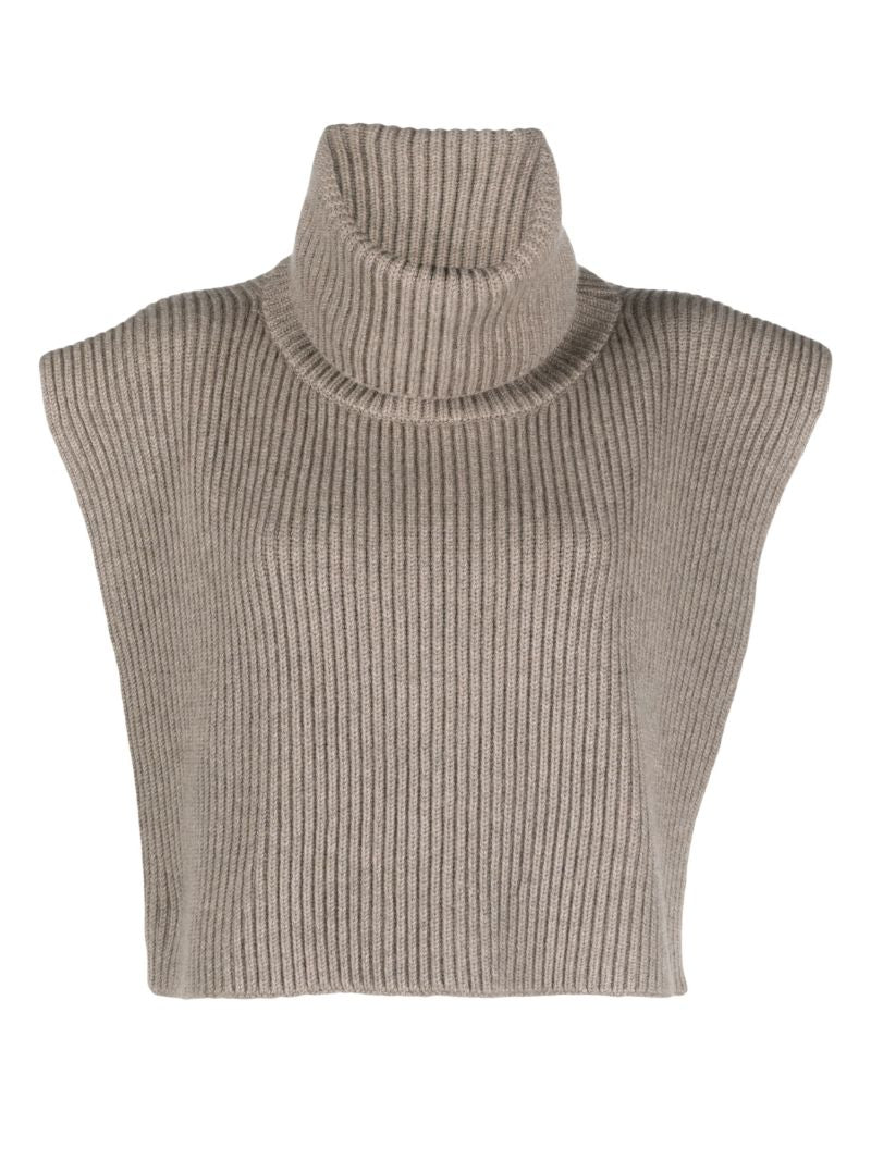Brown Eppie Cashmere Collar