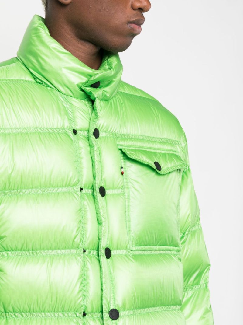 Green Anras Padded Down Jacket