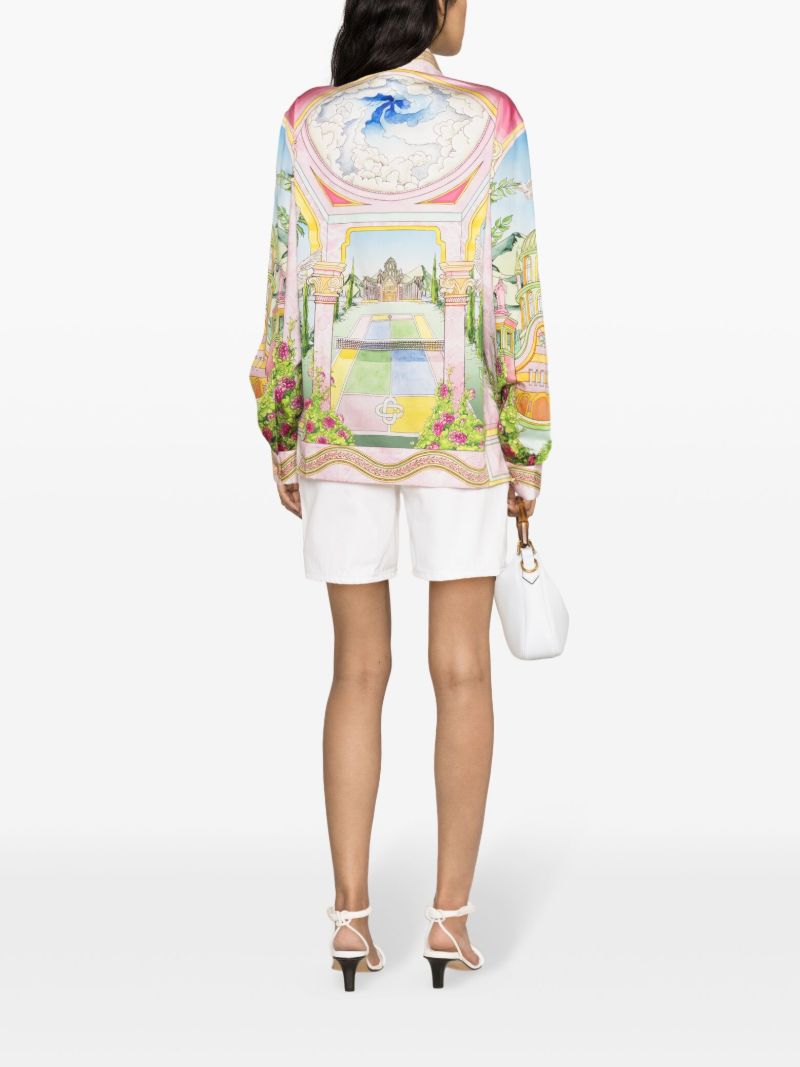 Pink Le Jardin Ideal Cotton Shirt
