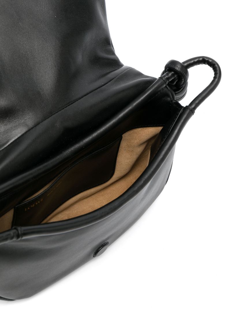 Black Paseo Leather Shoulder Bag