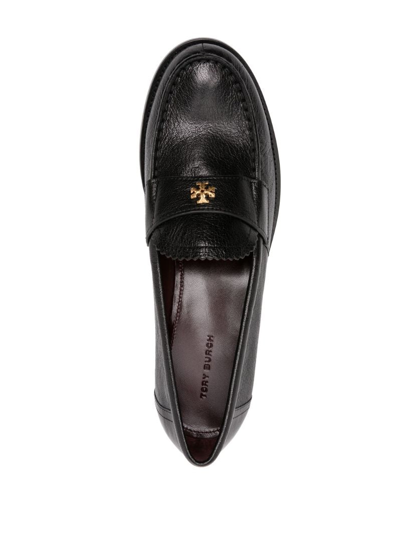 Black Leather Loafers