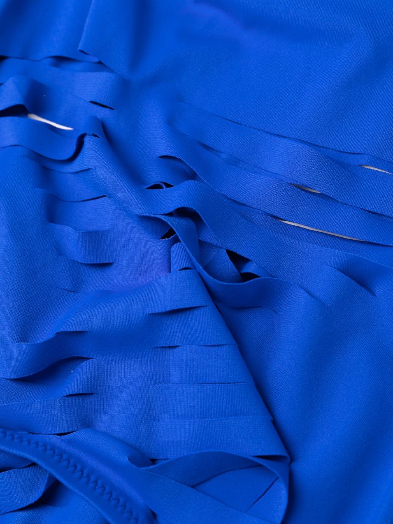 Blue Dakotta Semi-sheer Swimsuit