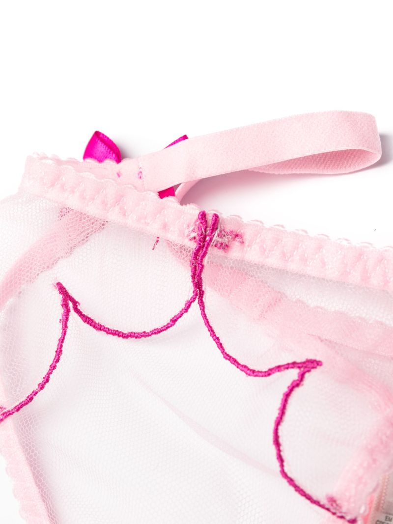 Pink Lorna Sheer Thong