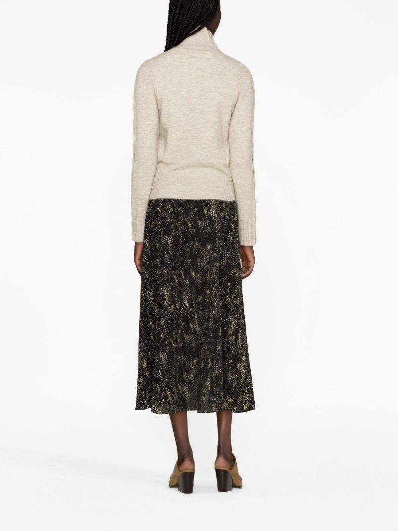 Neutral Malo High-neck Sweater