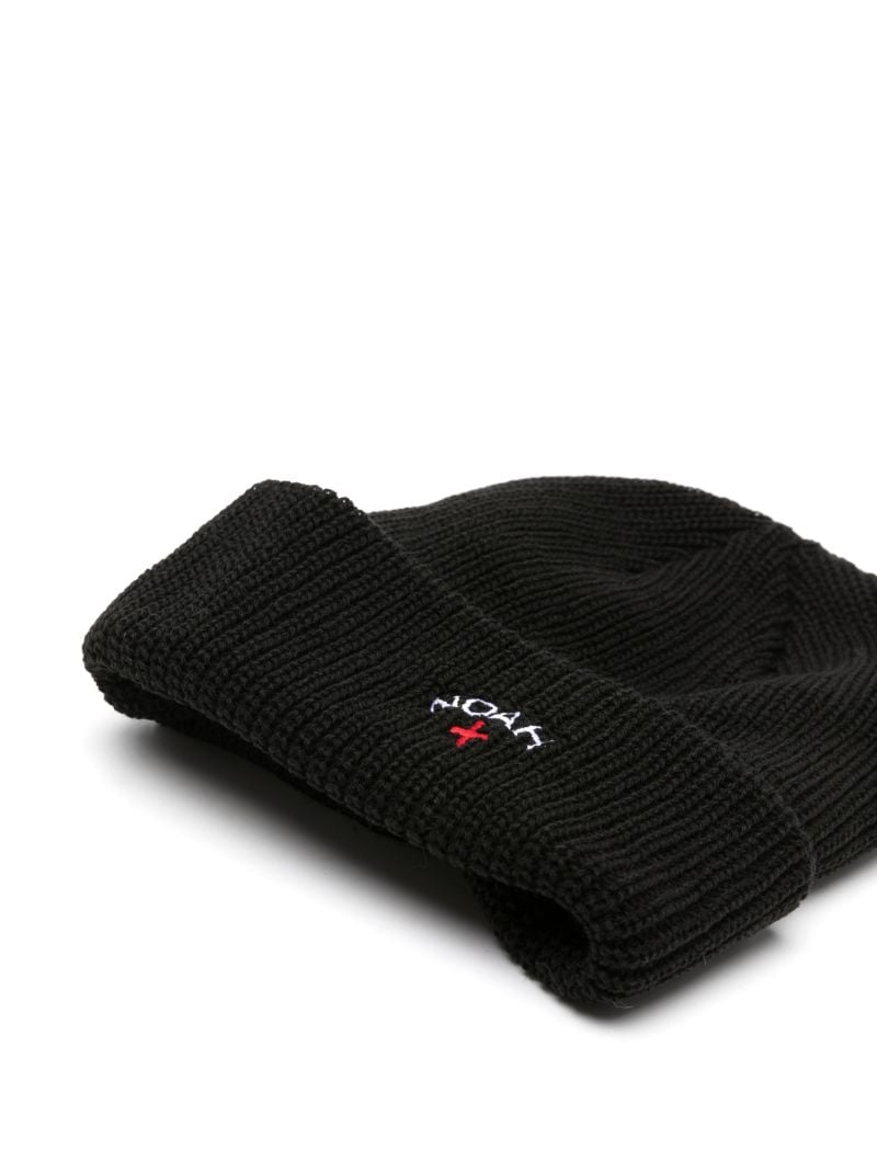 Black Core Logo Beanie