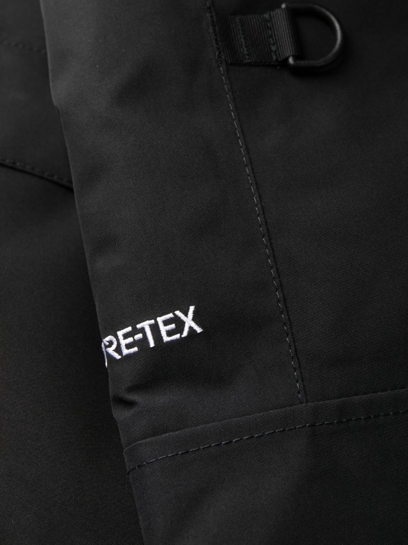 Black Gore-tex Mountain Guide Insulated Jacket