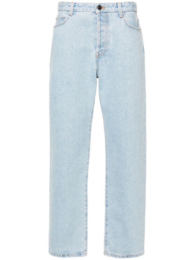 Blue Morton Straight-leg Jeans