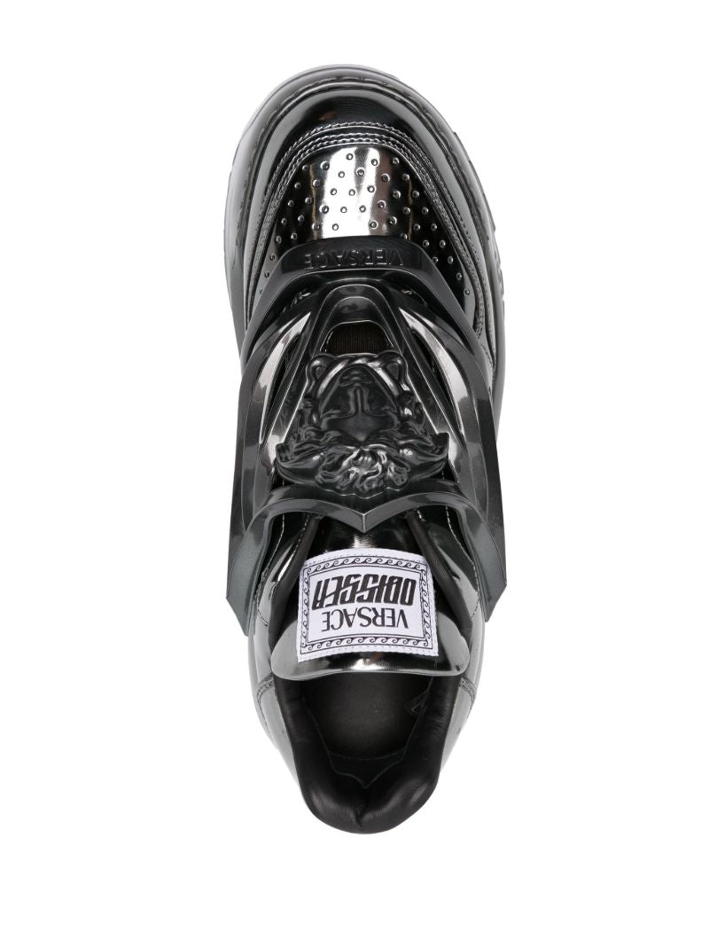 Black Odissea Leather Sneakers