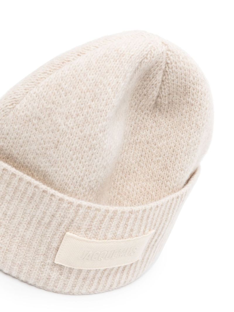 Neutral Le Bonnet Wool Beanie