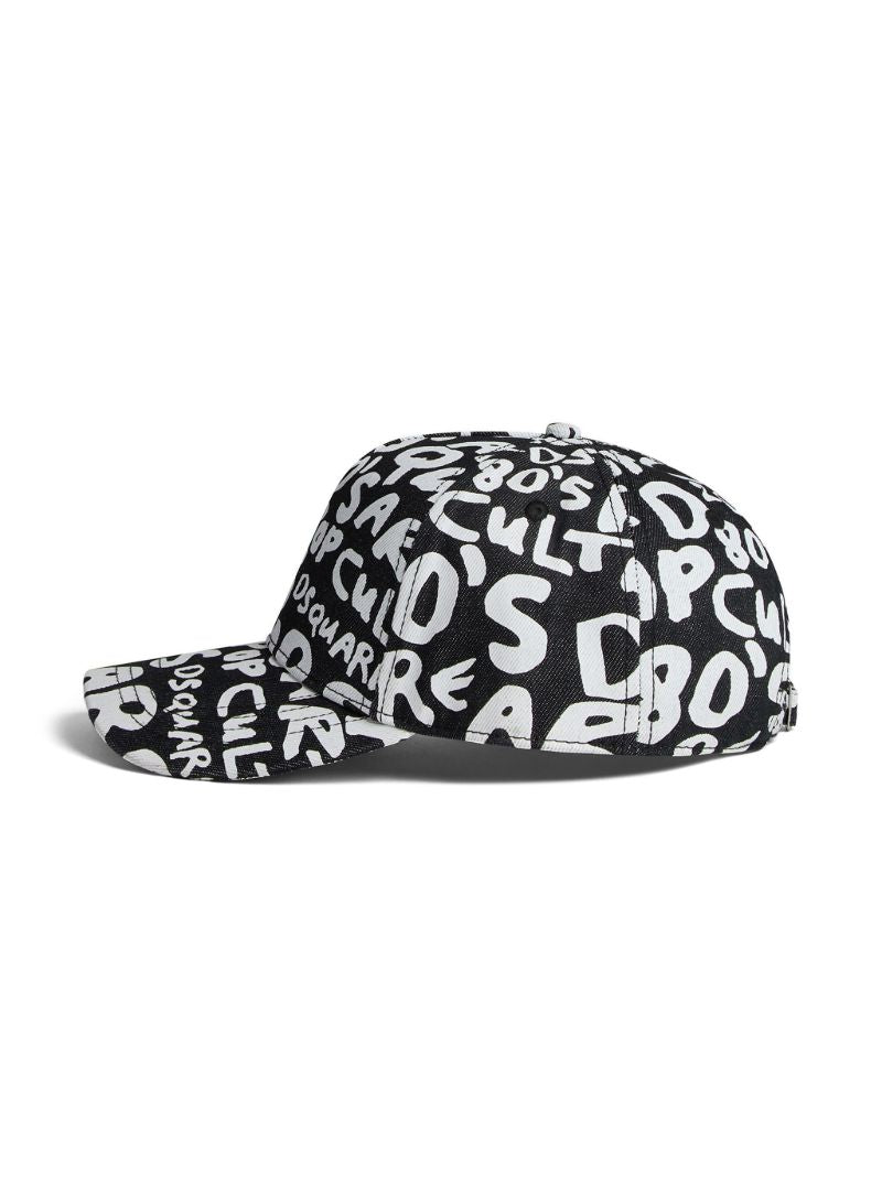 Black Logo-print Baseball Cap