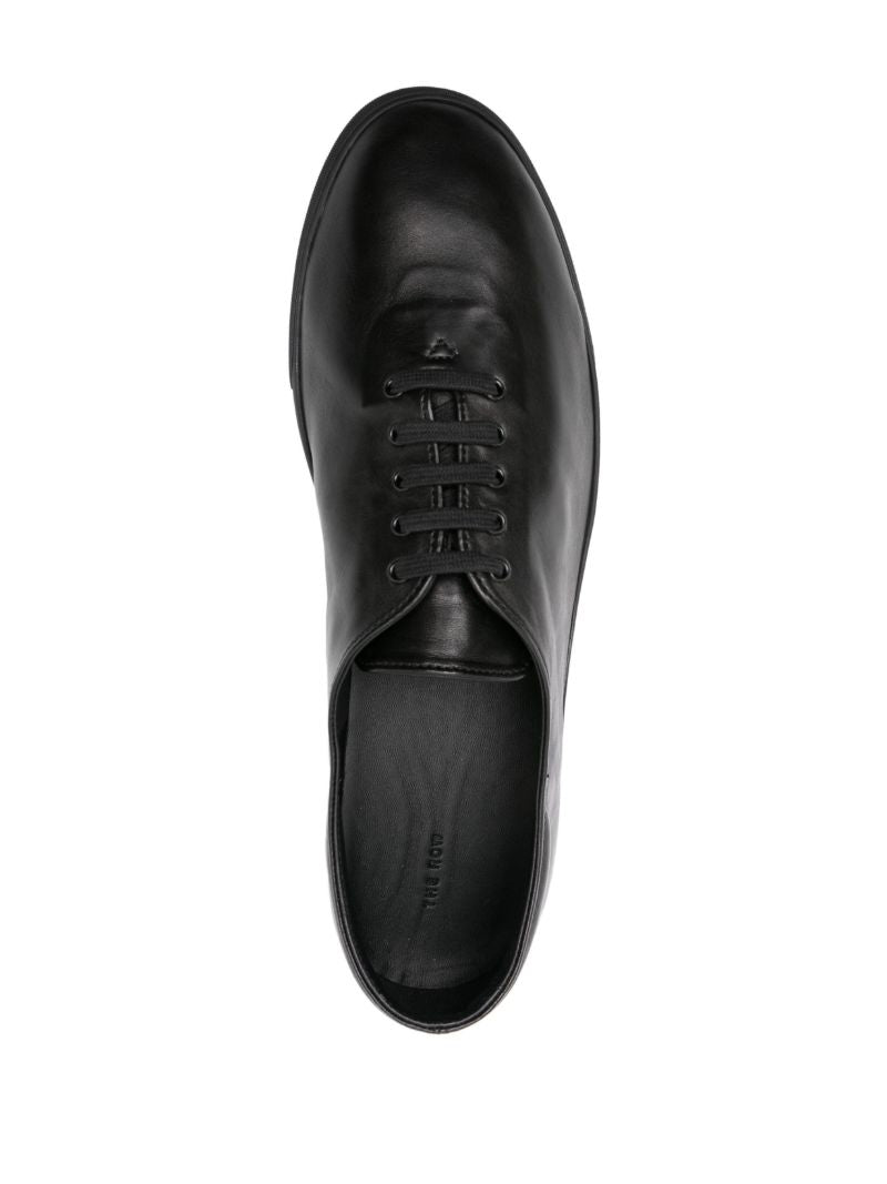 Black Sam Leather Sneakers