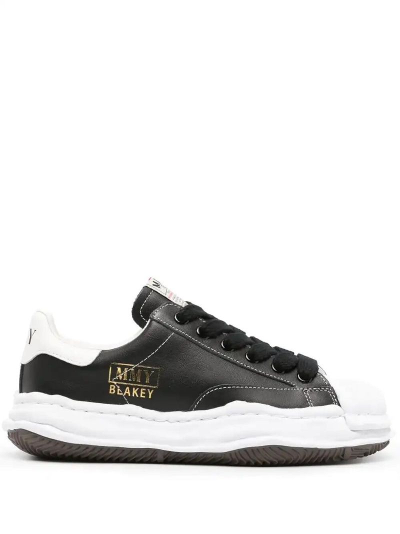 Peterson Logo-patch Leather Sneakers