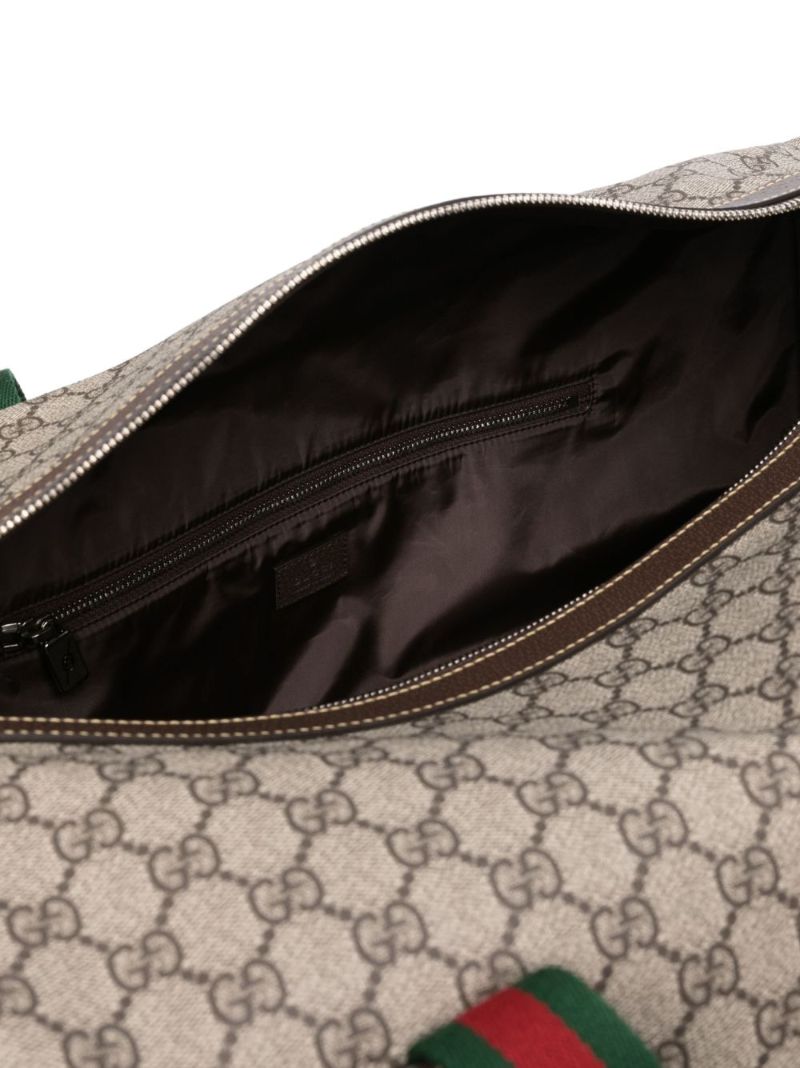 Neutral Gg Supreme Large Duffle Bag