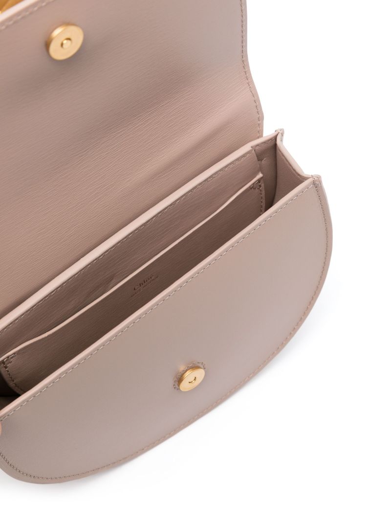 Neutral Marcie Leather Mini Bag