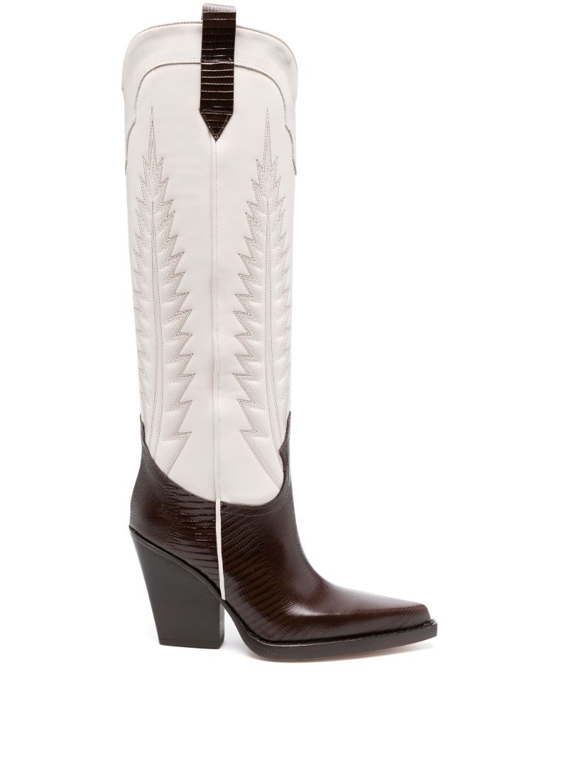 Neutral El Dorado 100 Knee-high Cowboy Boots