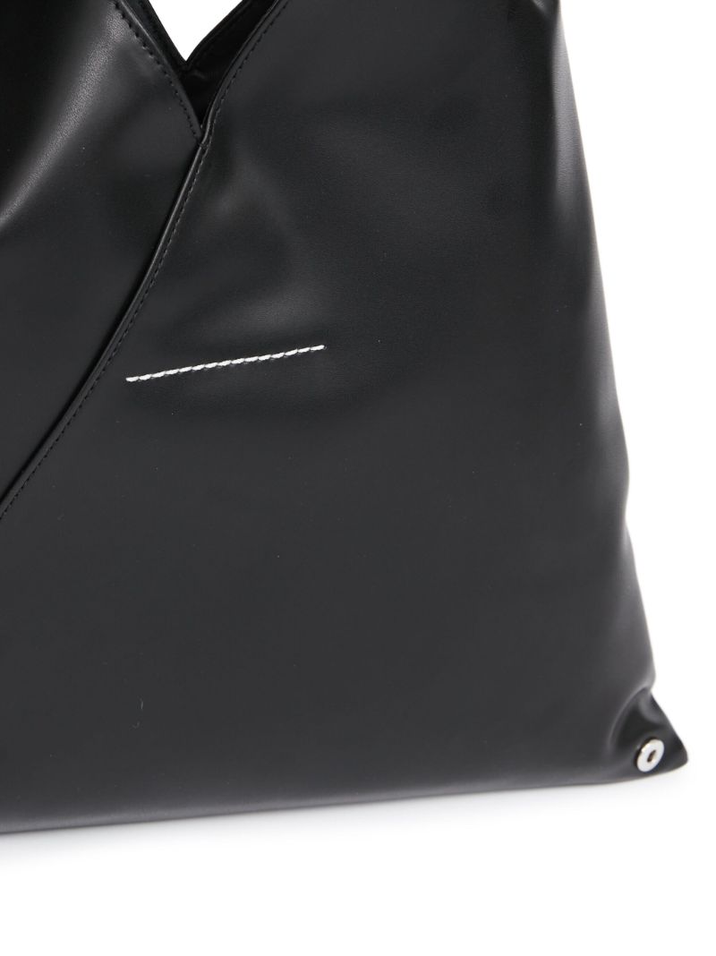 Black Japanese Small Tote Bag