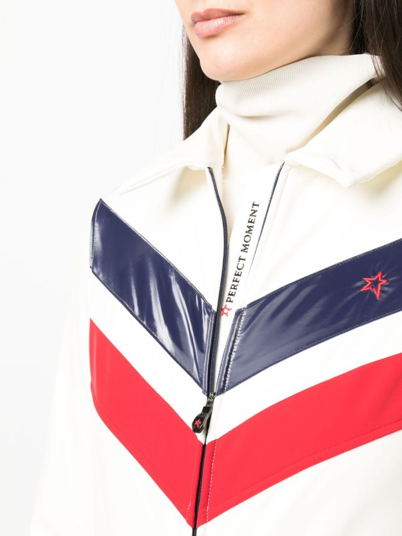 White Montana Flared Ski Suit