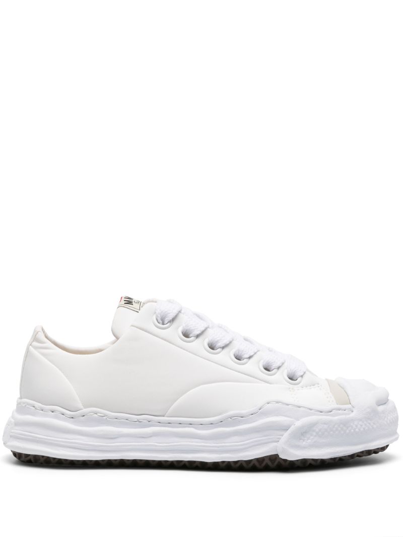 White Hank Padded Sneakers