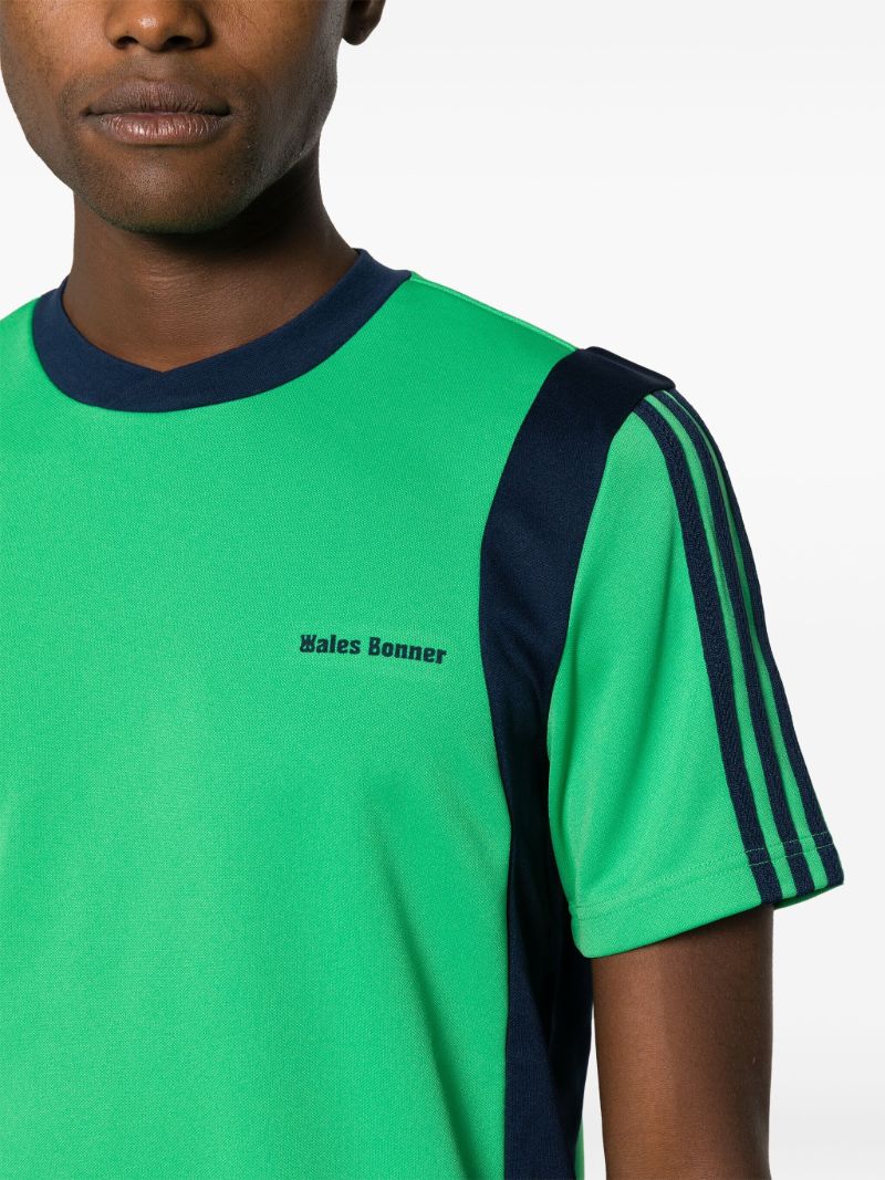 X Walles Bonner Green Crew-neck T-shirt