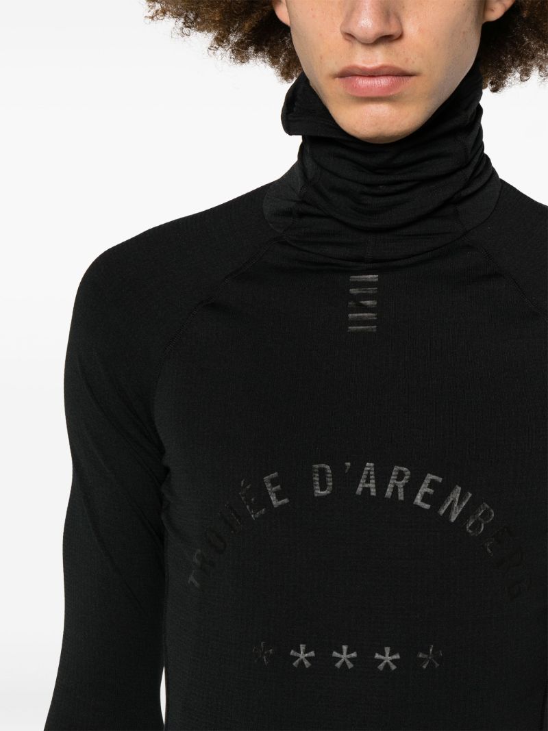 Black Pro Team Thermal Base Layer Top