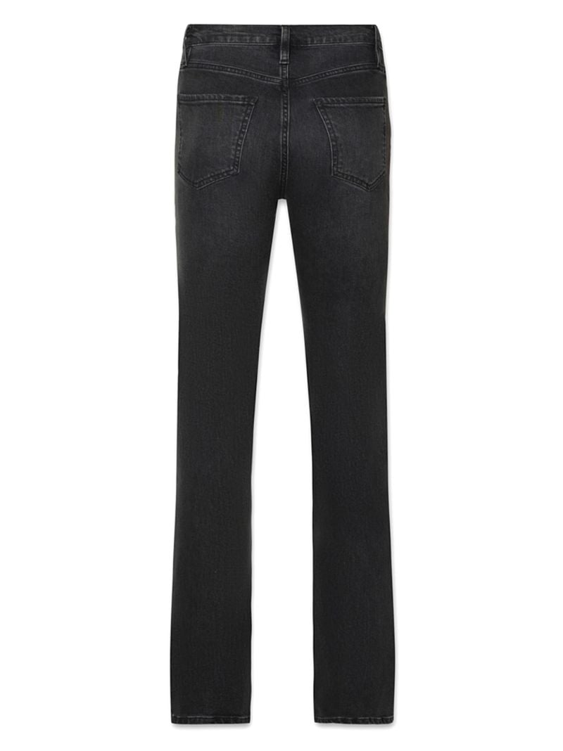 Black Le Jane Ankle Straight-leg Jeans