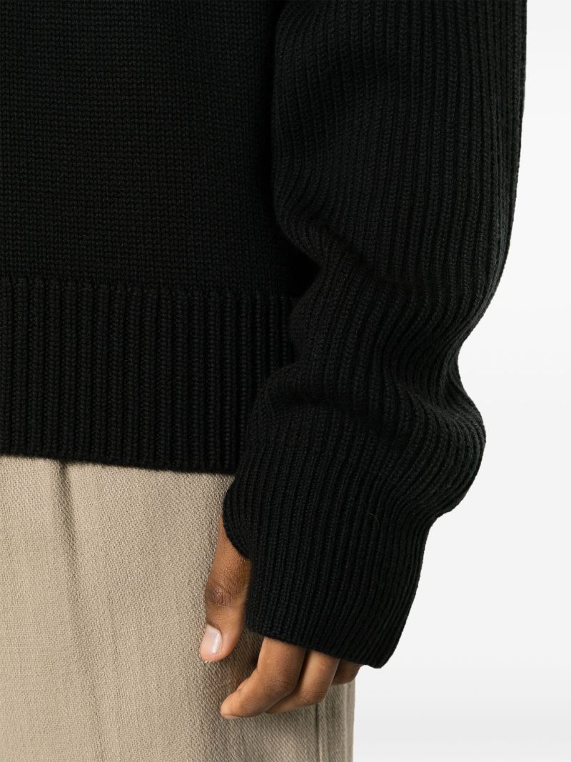 Blue Merino-wool Sweater