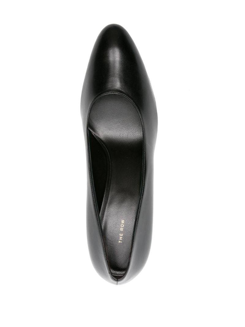 Black Luisa 65 Leather Pumps