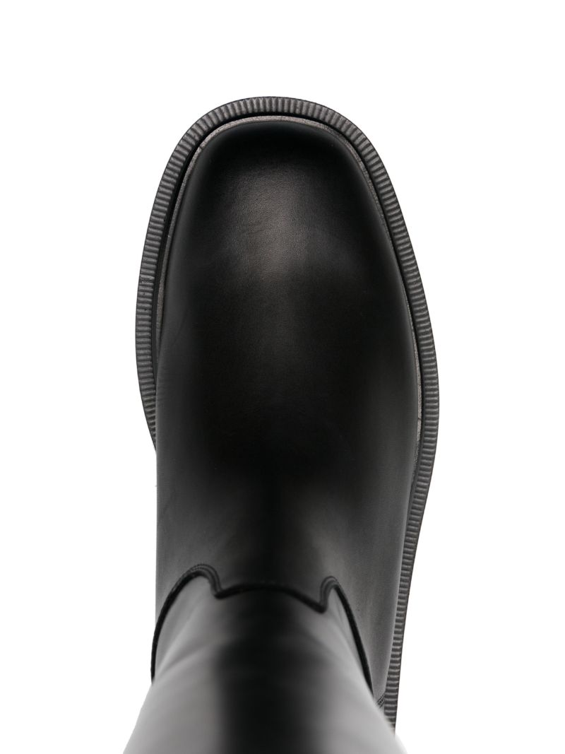 Black Ranger Leather Boots