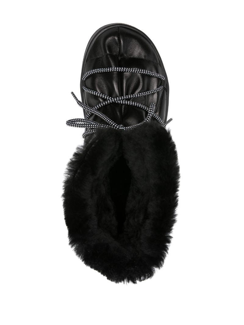 Black Chamonix 8 Snow Boots