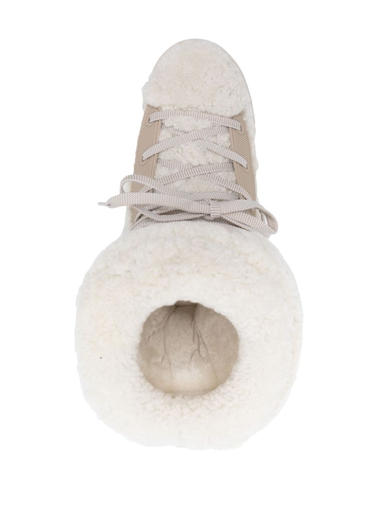 White La Plagne 10 Snow Boots