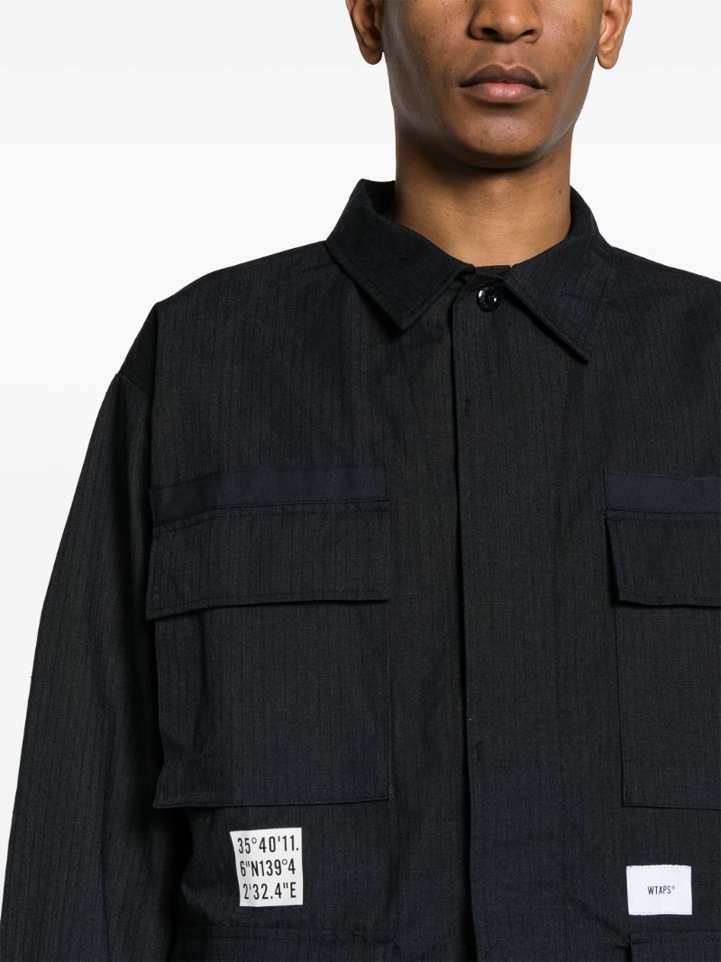Blue 13 Striped Shirt