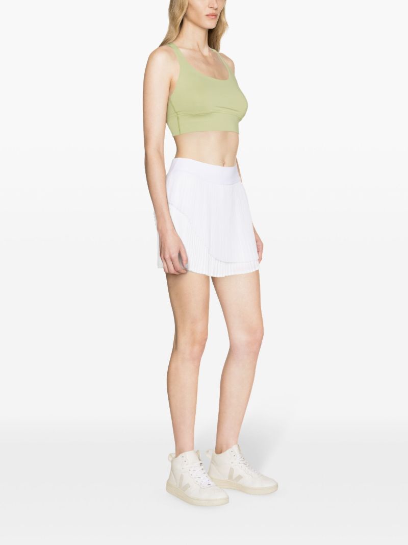 Green Energy Longline Sports Bra
