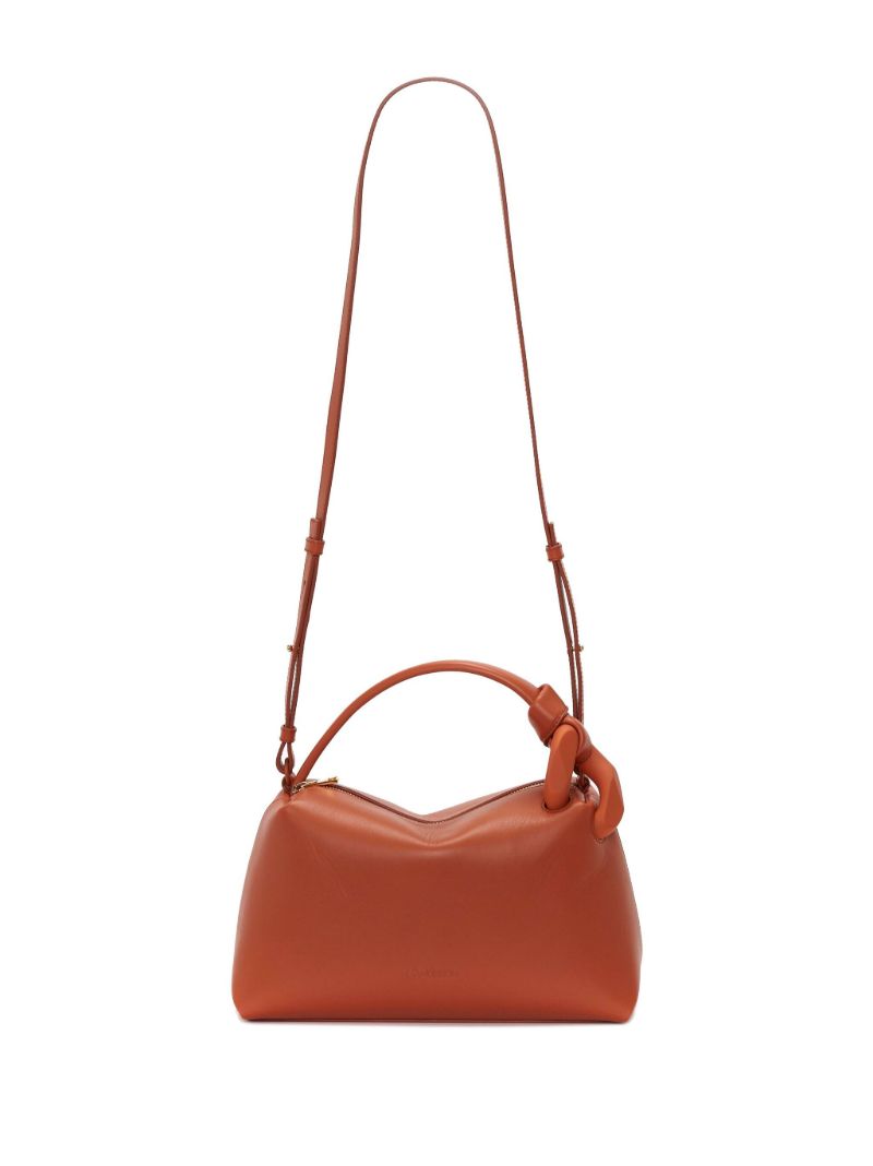 Brown Corner Leather Tote Bag